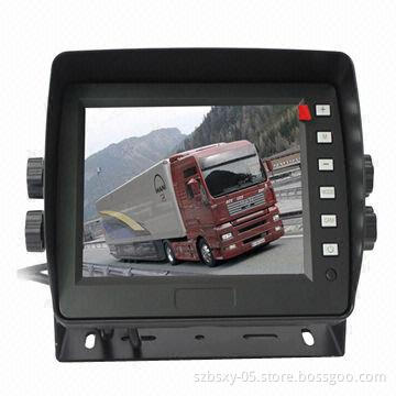 5.6-inch Digital Car Monitor with 12 to 32V Working Voltage, Remote Control for Backup Systems